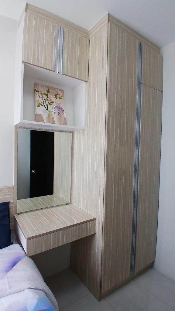 tourist urban abode bedroom right wardrobe cabinet and vanity table