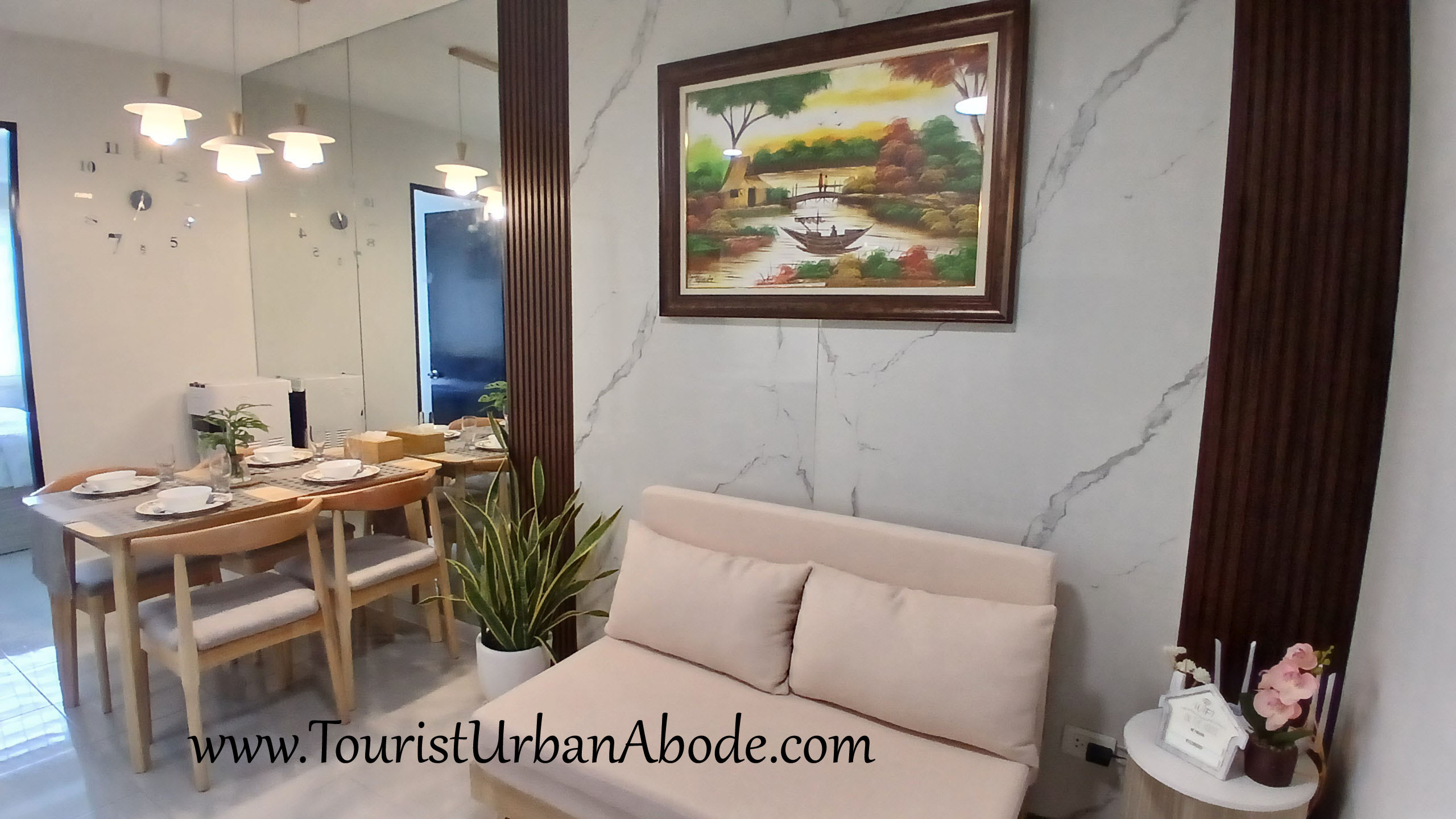 condo for rent tourist urban abode living room